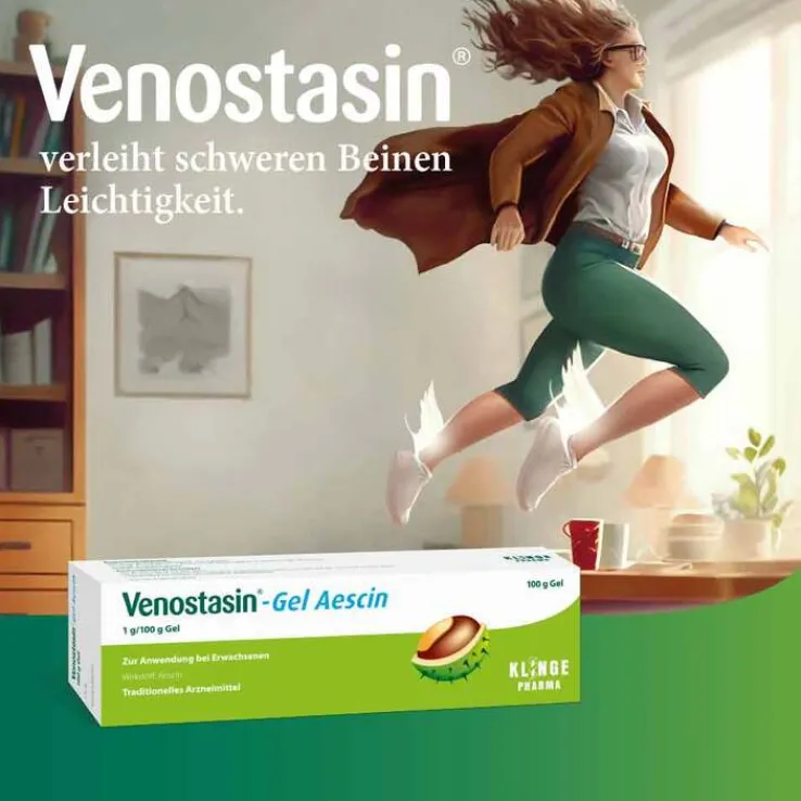 Venostasin®-Gel Aescin belebt müde Beine & kühlt, 100 g