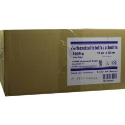Verbandzellstoff Zuschnitte, 1000 g