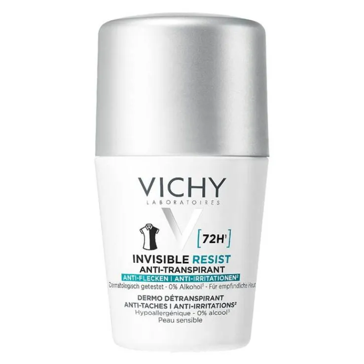 Vichy Deo Roll-on 72h Anti-Flecken Invisible, 50 ml