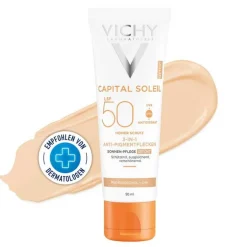 Vichy Idéal Soleil Anti Pigmentflecken Creme LSF 50 + , 50 ml