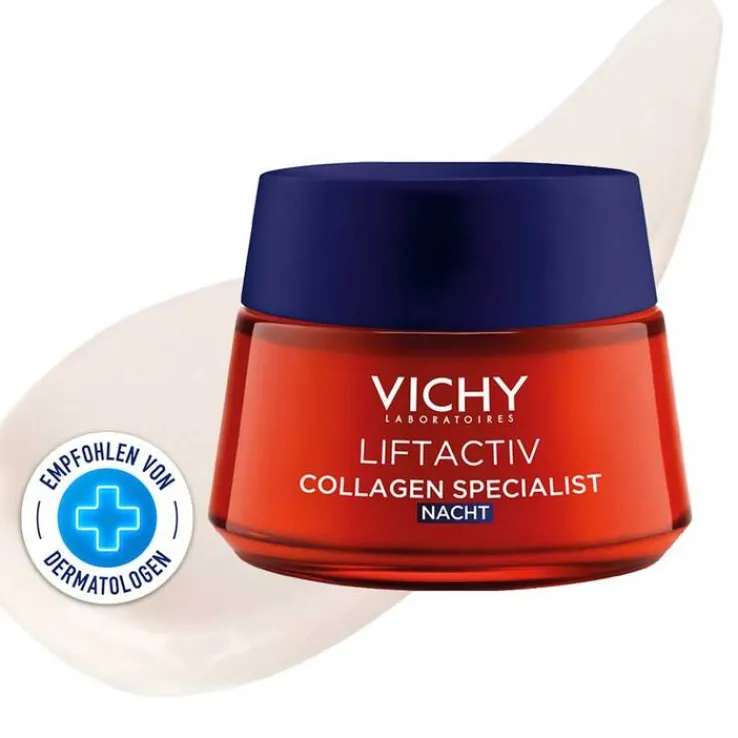 Vichy Liftactiv Collagen Specialist Nacht Creme, 50 ml