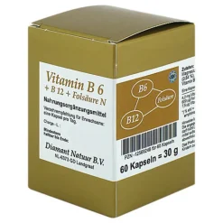 Vitamin B6 + B12 + Folsäure N Kapseln, 60 St