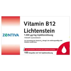 Vitamin B12 1000 µg Lichtenstein Ampullen, 100X1 ml