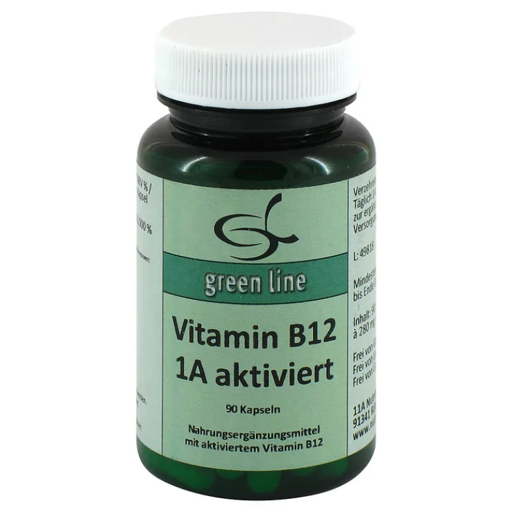 Vitamin B12 1A aktiviert Kapseln, 90 St