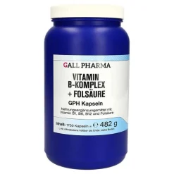 Vitamin B Komplex + Folsäure GPH Kapseln, 1750 St