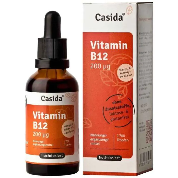Vitamin B12 Tropfen vegan, 50 ml