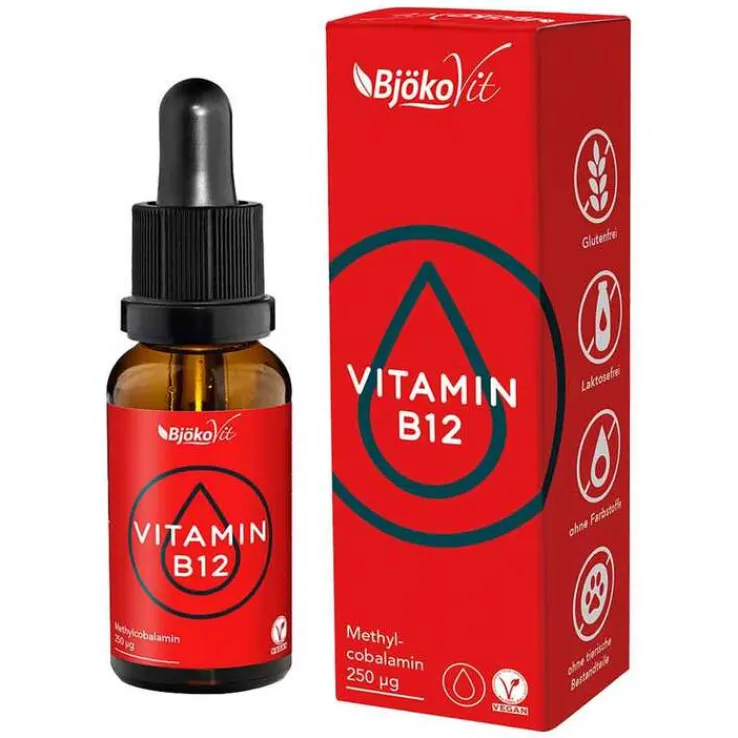 Vitamin B12 Vegan Tropfen Methylcobalamin, 30 ml