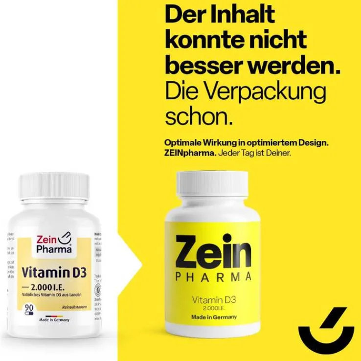 Vitamin D3 2.000 I.E. Kapseln, 90 St