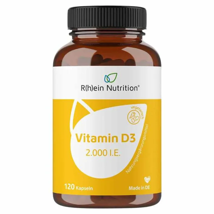 Vitamin D3 2.000 I.E. Kapseln, 120 St