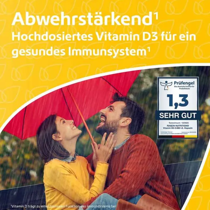 Vitamin D3 2.000 I.E. Kapseln, 120 St