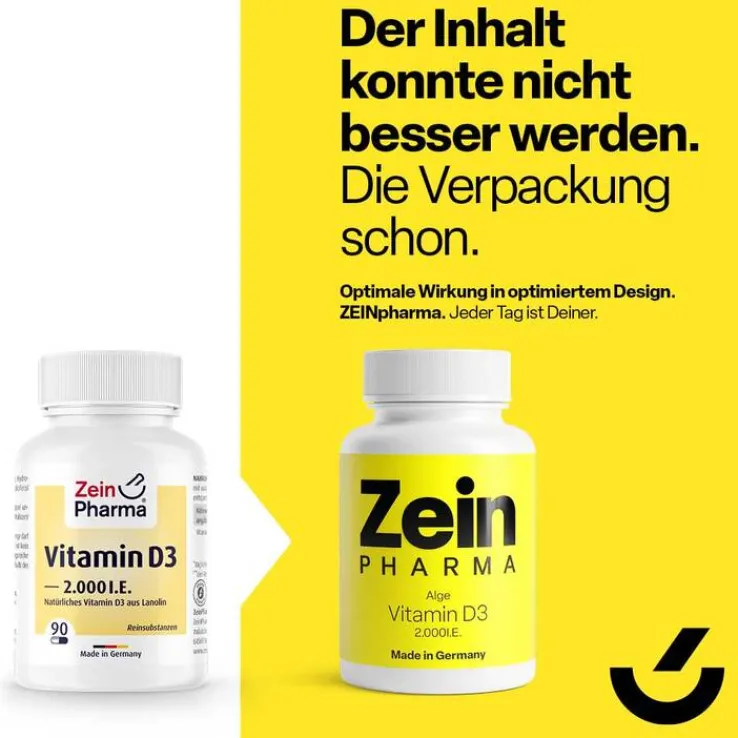 Vitamin D3 2000 I.E. vegan Kapseln, 120 St