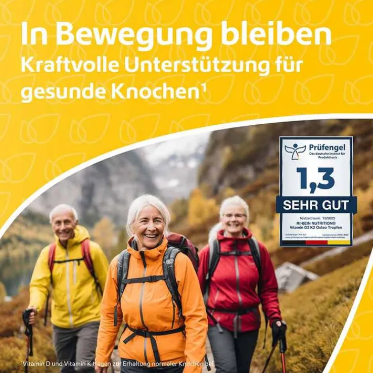 Vitamin D3 + K2 Osteo Tropfen, 30 ml