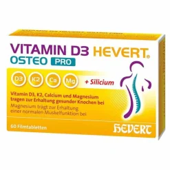 Vitamin D3 Hevert Osteo Pro Filmtabletten, 60 St