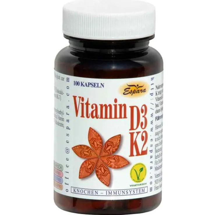 Vitamin D3-K2 Kapseln, 100 St