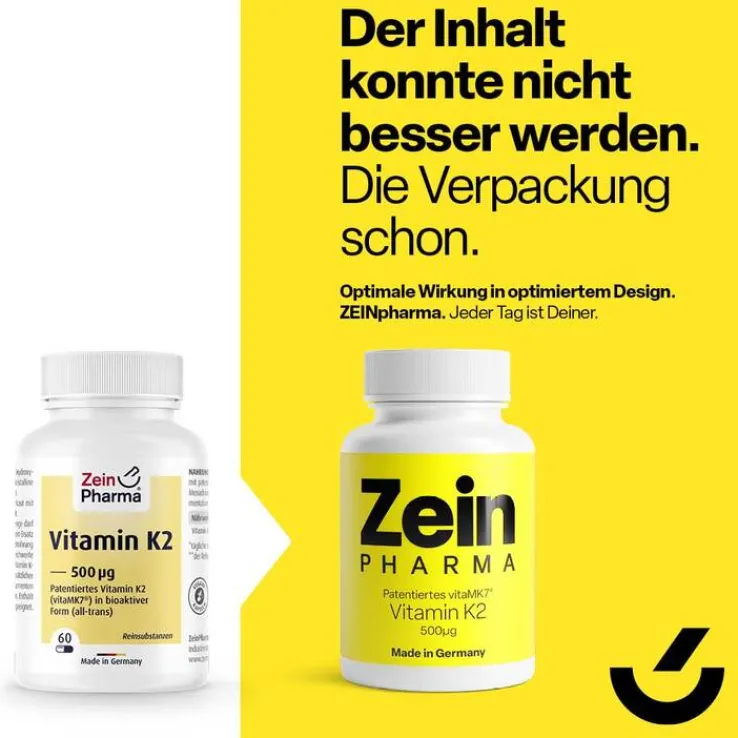 Vitamin K2 500 µg Kapseln Zeinpharma, 60 St