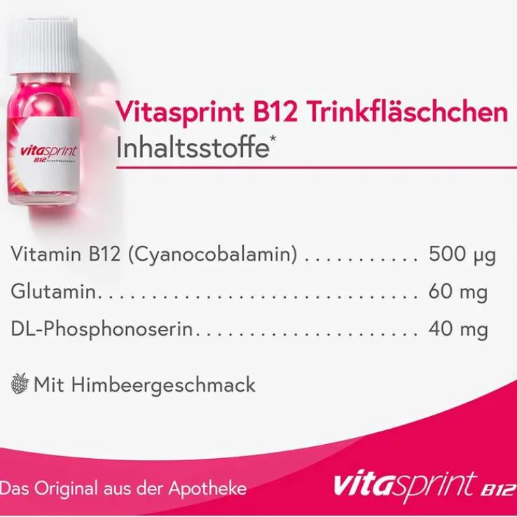 vitasprint B12 Trinkfläschchen, 4 St