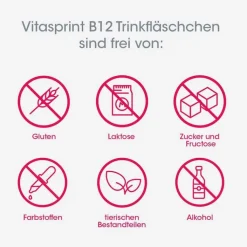 vitasprint B12 Trinkfläschchen mit Vitamin B12 für mehr Energie, 30 St