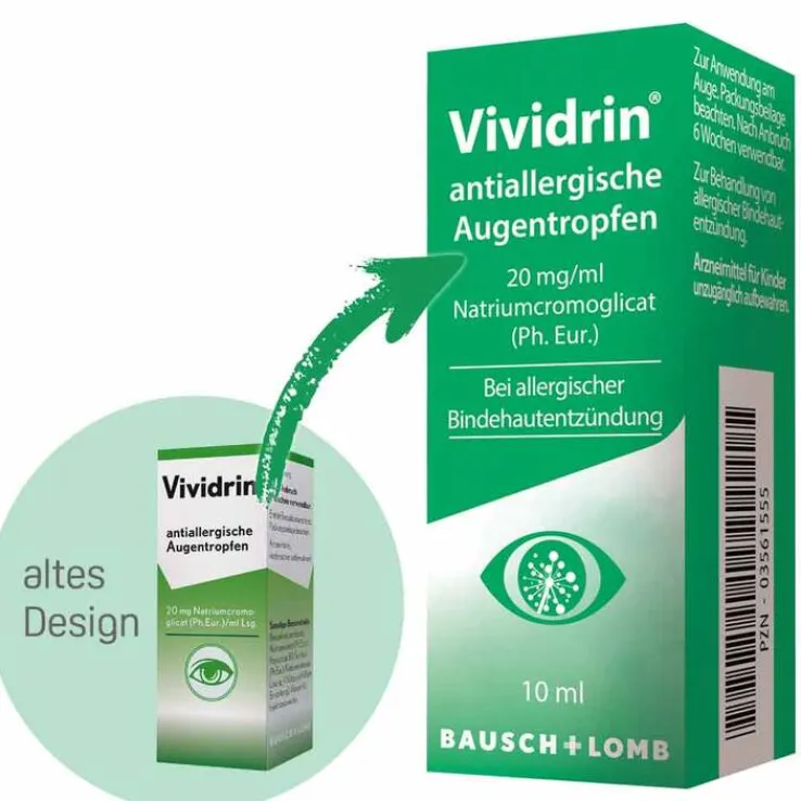 Vividrin® antiallergische Augentropfen, 10 ml