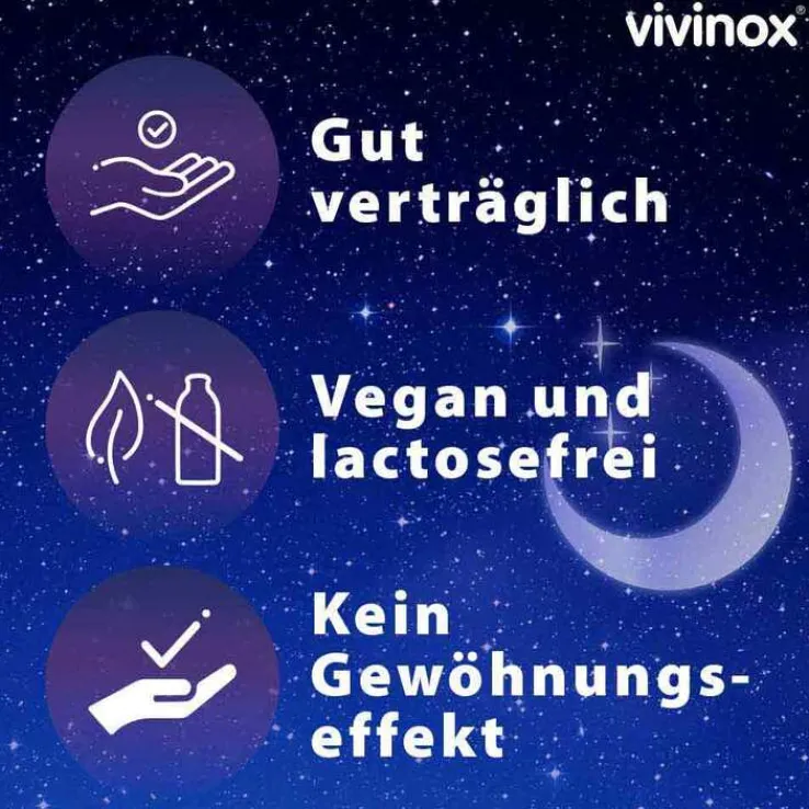 vivinox® Einschlaf-Spray mit Melatonin bei Einschlafstörungen, 50 ml