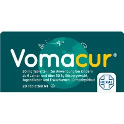 Vomacur® 50 mg Tabletten, 20 St