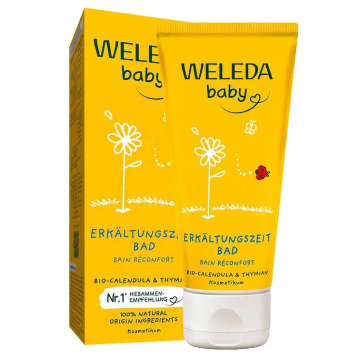 Weleda Calendula Erkältungszeit Bad, 75 ml