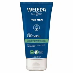 Weleda For Men 2in1 Face Wash, 100 ml