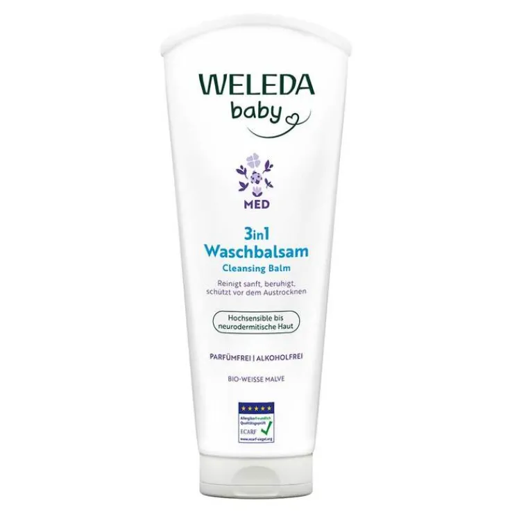 Weleda 3in1 Waschbalsam weiße Malve, 200 ml