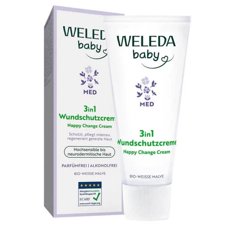 Weleda 3in1 Wundschutzcreme weiße Malve, 50 ml