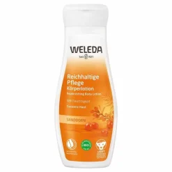 Weleda Sanddorn reichhaltige Pflege Körperlotion, 200 ml