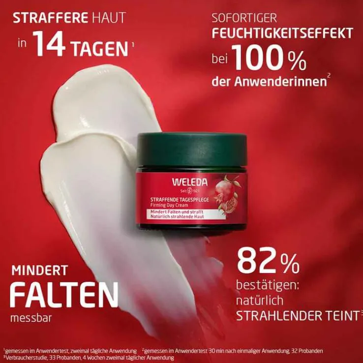 Weleda straffende Tagespflege Granatapfel & Maca, 40 ml