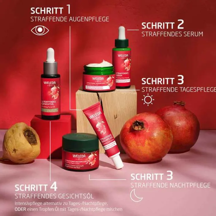 Weleda straffende Tagespflege Granatapfel & Maca, 40 ml