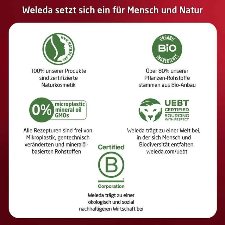 Weleda straffende Tagespflege Granatapfel & Maca, 40 ml