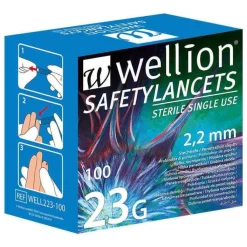 wellion® Safetylancets 23G , 100 St