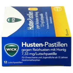 WICK Husten Pastillen gegen Reizhusten, 12 St