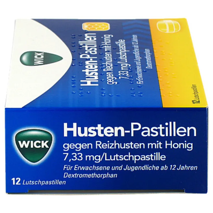 WICK Husten Pastillen gegen Reizhusten, 12 St