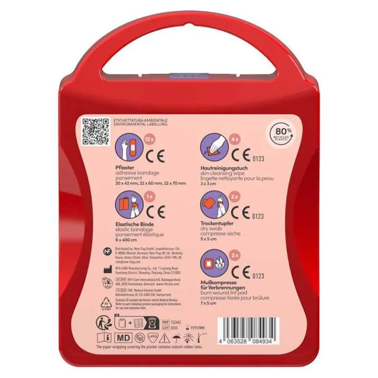 Wild Stripes Travel Essentials First Aid Kit, 21 St