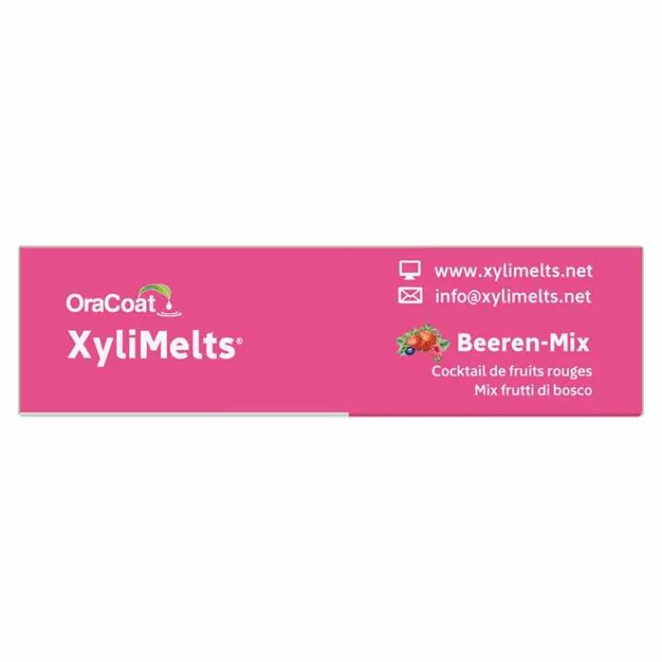 Xylimelts Hafttabletten Beeren-Mix Oracoat, 40 St
