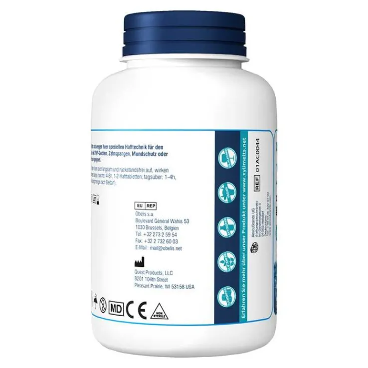 Xylimelts Hafttabletten ohne Minze Oracoat, 110 St