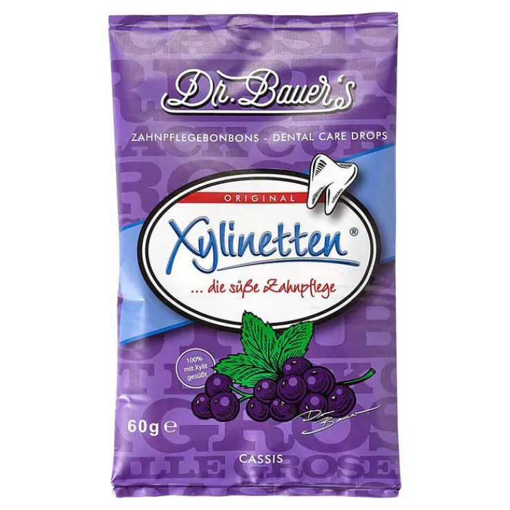 Xylinetten Cassis Bonbons, 60 g