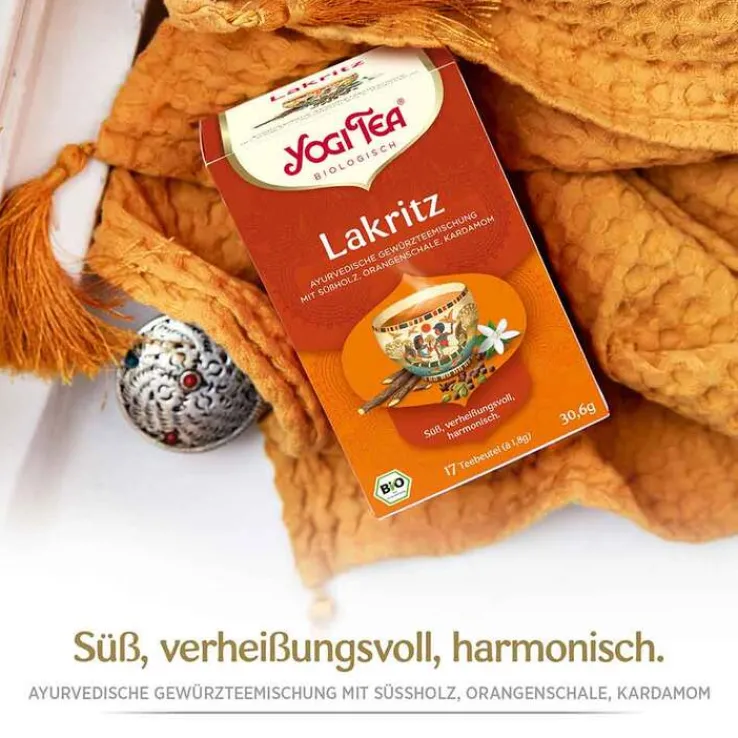 Yogi Tea Lakritz Bio, 17X1.8 g
