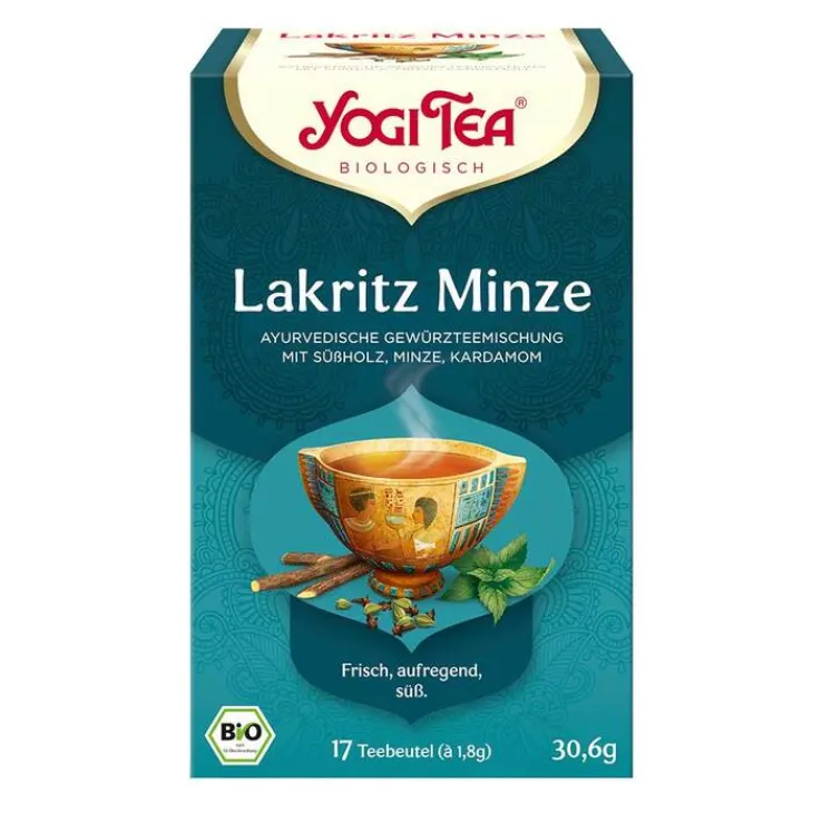 Yogi Tea Lakritz Minze Bio, 17X1.8 g