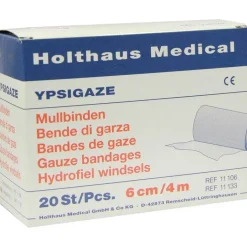 Ypsigaze Mullbinde 6cmx4m, 20 St