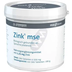Zink II Mse 1,25 mg Tabletten, 360 St