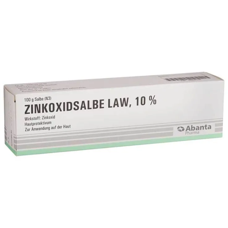 ZINKOXIDSALBE LAW, 10 %, 100 g