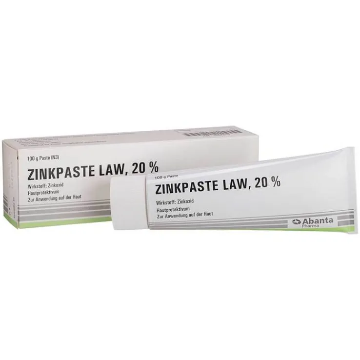 ZINKPASTE LAW, 20 %, 100 g